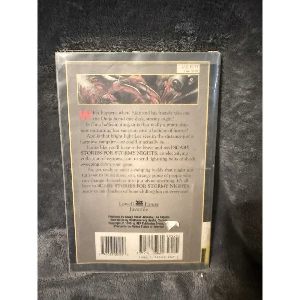 Scary Stories for Stormy Nights R.‎ C. Welch 1995 With Dust Cover